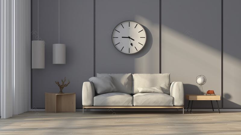 简约北欧风深灰系室内家居设计背景,高清,摄影图,摄影图片,图片大全,摄影图免费下载